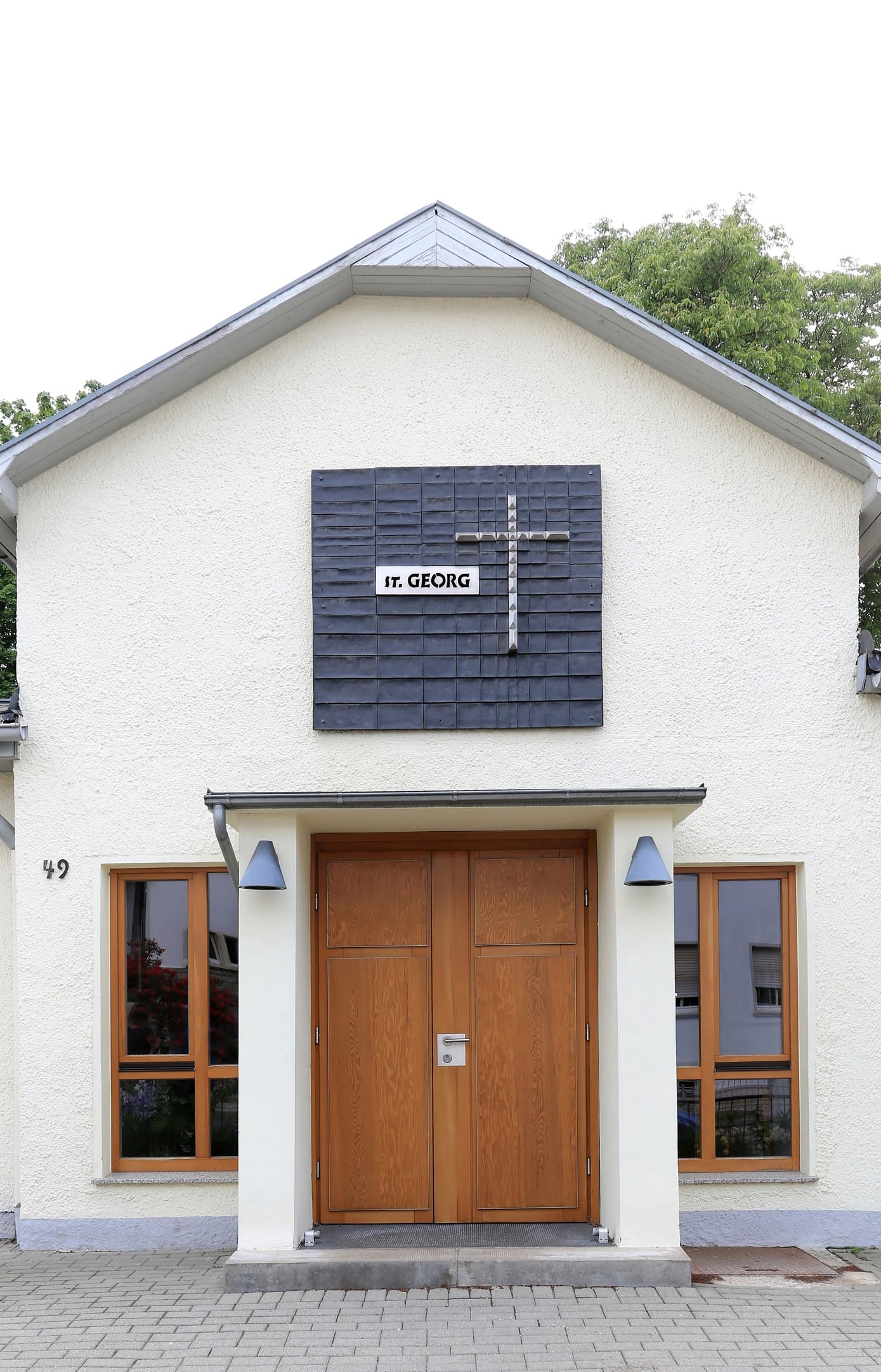 Portal der Kirche St. Georg in Daberstedt